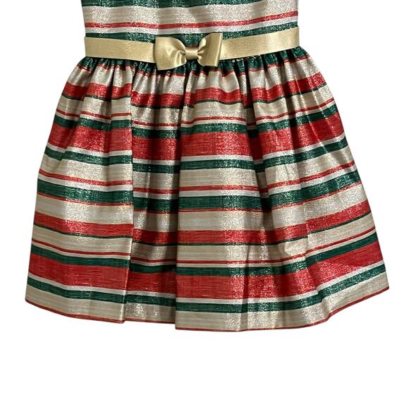 Bonnie Jean Christmas Holiday Party Dress Sweater 2 Piece Set - Picture 3 of 6